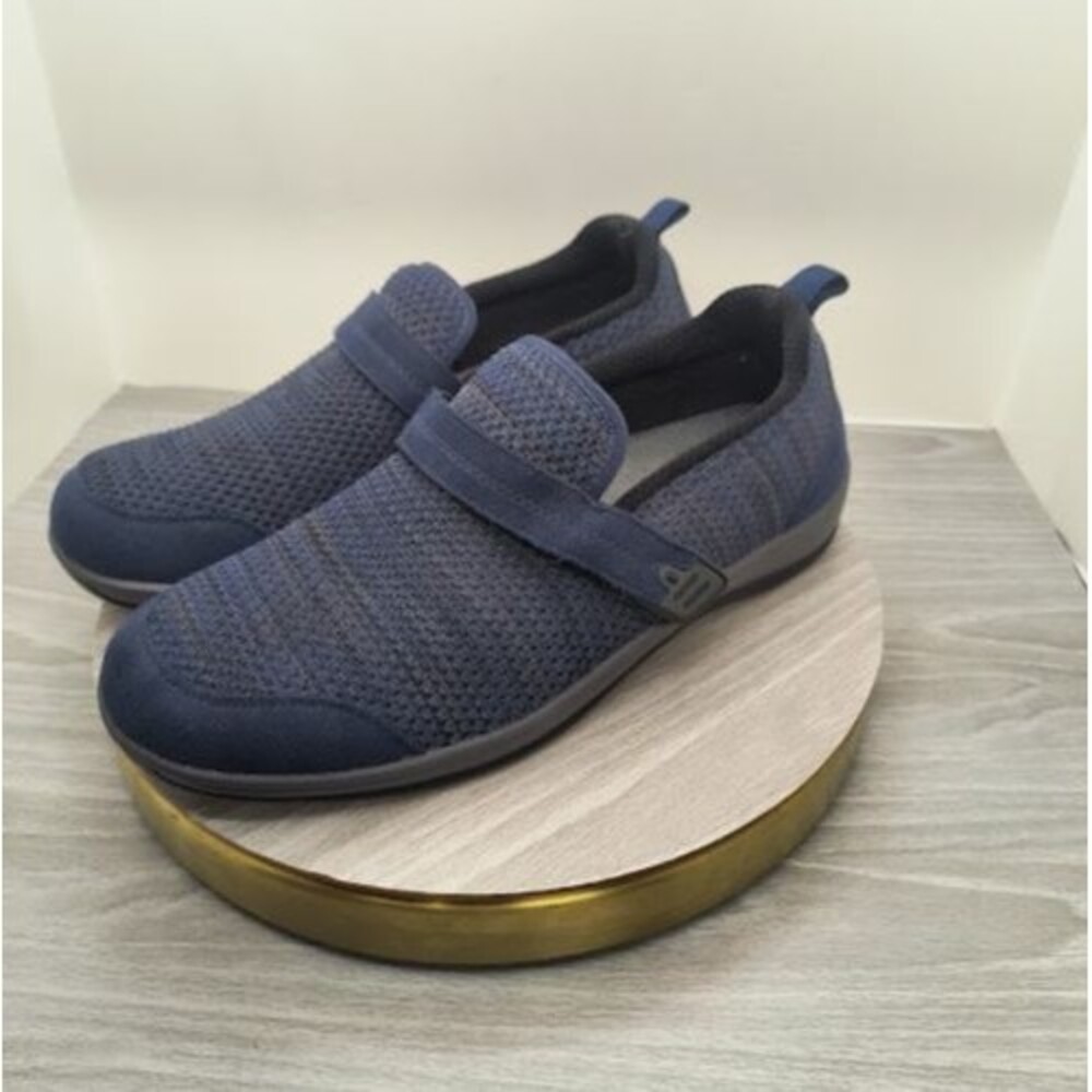Womens Orthofeet (Sz 10 D) Quincy Comfort Shoes Orthopedic Diabetic 823 Blue